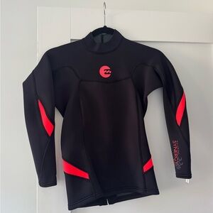 Black and Pint 2/2mm Wetsuit Top
